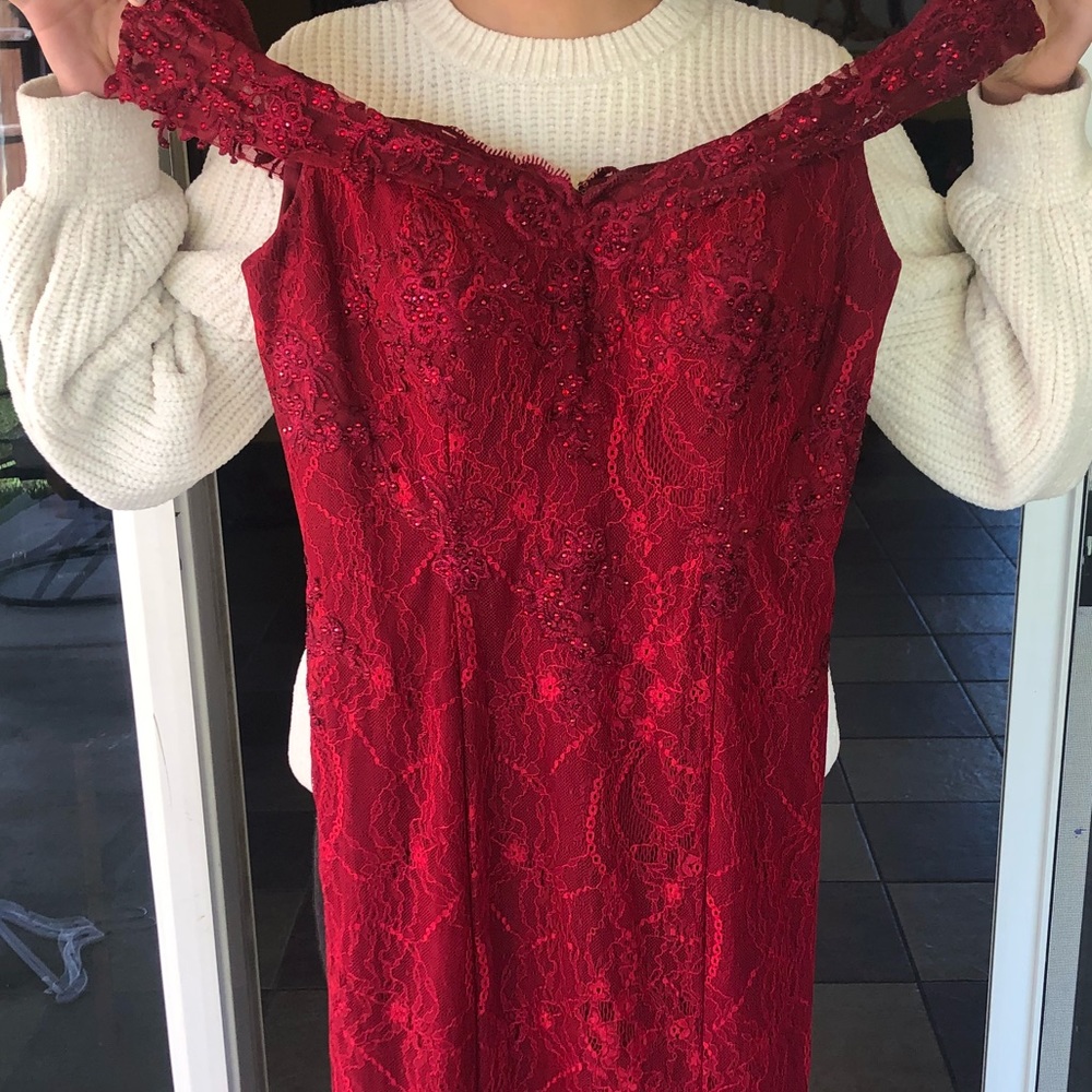 RED PROM DRESS